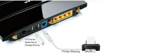 Dual Multifunctional USB Ports for Storage and Sharing